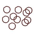 Maxbell 10pcs Fashion Doll Bracelets Beads Jewelry for 18    Girl Doll Brown Hot on Sale