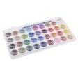 Maxbell 36 Colors Solid Watercolor Paints Pan Pigment Set With Painting Brush for Kids Children Artist Beginner Painting Kit Hot on Sale