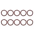 Maxbell 10pcs Fashion Doll Bracelets Beads Jewelry for 18    Girl Doll Brown Hot on Sale